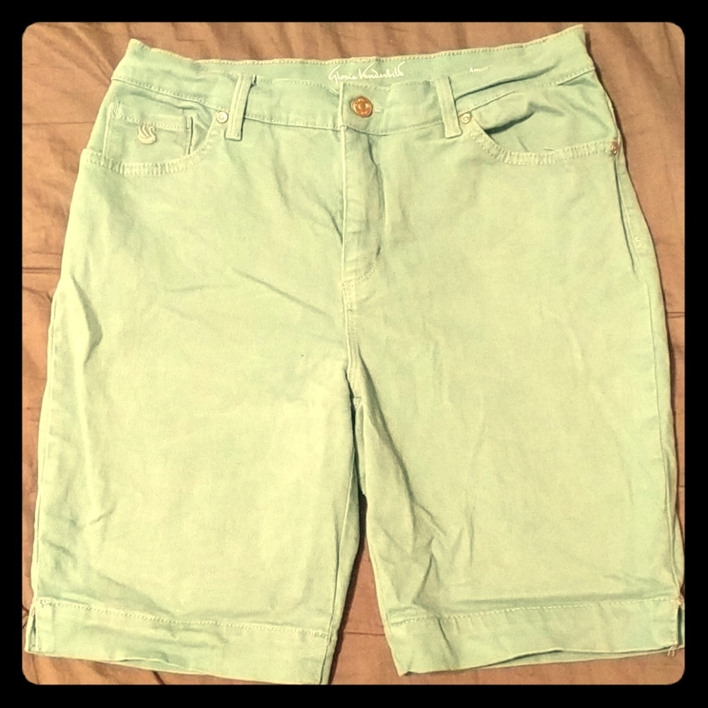 Teal Bermuda Shorts